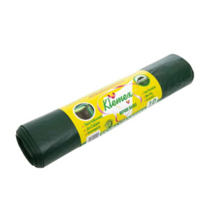 klemex green carbage bags 85x110cm