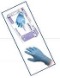 REFLEX Disposalble blue Nitrile Gloves Powder Free